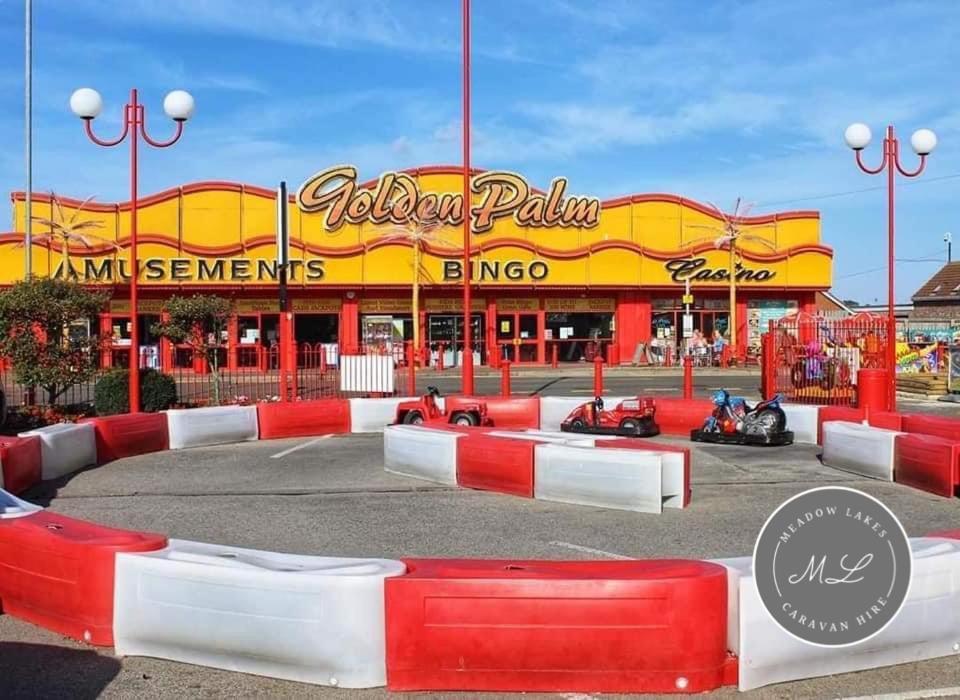 Meadow Lakes 22 - Golden Palm, Pet Friendly, Wifi, Bed Linen - Meadow Lakes Caravan & Lodge Hire Skegness Exteriér fotografie